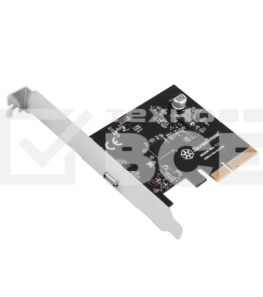 Контроллер Silverstone G56ECU060000010 SuperSpeed USB 20Gbps / USB-C 3.2 Gen 2x2 PCIe expansion card
