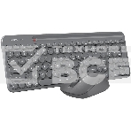 Клавиатура + мышь A4Tech Fstyler FG3300 Air2 клав:серый мышь:серый USB беспроводная slim Multimedia, фото4