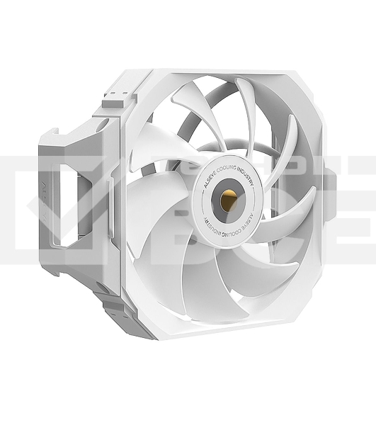 Кулер для процессора Alseye i600-W белый, 120 мм, алюминий/медь, 2300 об/мин, 37.8 дБ, 4 pin, 265 Вт, 160 мм