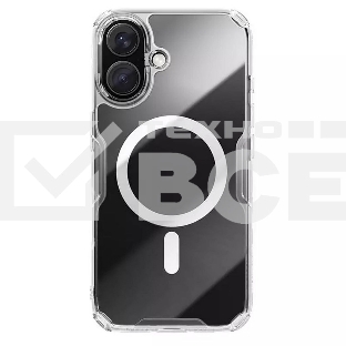 Чехол Nature TPU Pro Magnetic Case, белый, (AP iP16)