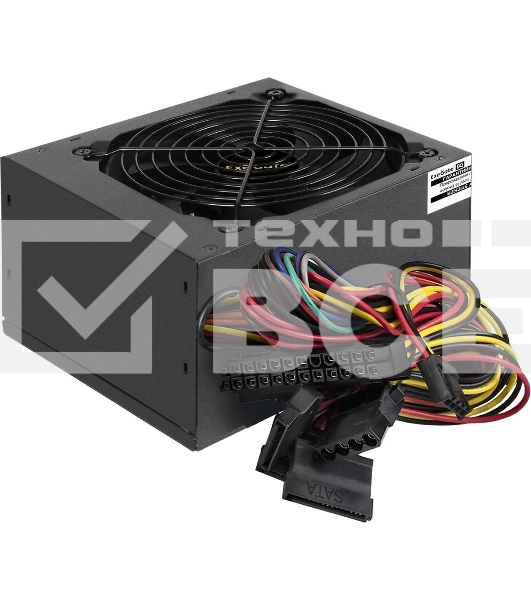 Блок питания ExeGate 750PPE, 750W, (ATX, APFC, SC, КПД 80% (80 PLUS), 12cm fan, 24pin, 2x(4+4)pin, 4xPCI-E, 6xSATA, 3xIDE, black, кабель 220V 1,8м с защитой от выдергивания)