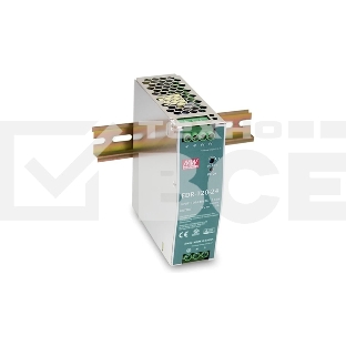 Блок питания AC-DC, 120Вт, вход 90-264V AC, 47-63Гц,127-370В DC, выход 12В,10A, рег. вых 12-14В, в кожухе на DIN-рейку