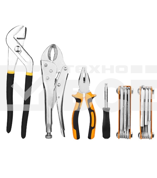 Набор инструментов для дома и авто в кейсе DEKO DKMT213