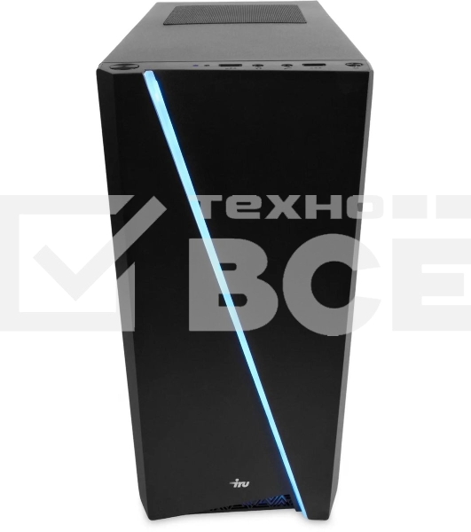 Компьютер IRU Game 310H6GE MT i5 12400F (2.5) 16Gb SSD512Gb RTX3060 12Gb Free DOS GbitEth 650W черный (2000612)