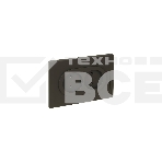 Розетка 2-м СП FORTE&PIANO FP326 10А без заземл. без защ. шторок безвинт. крепл. сер. IEK FP-R20-10-1-K03, фото 1