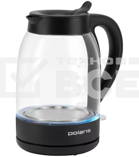 Чайник электрический Polaris PWK 1797CGL черный 1.8л. 2200Вт