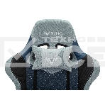 Кресло игровое Бюрократ VIKING 7 KNIGHT BL FABRIC синий текстиль/эко.кожа крестовина металл/пластик, фото42