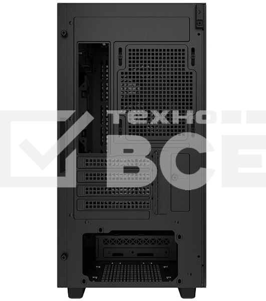 Компьютерный корпус Deepcool CH370 черный без БП mATX 1x120мм 1xUSB 2.0 1xUSB 3.0 audio bott PSU