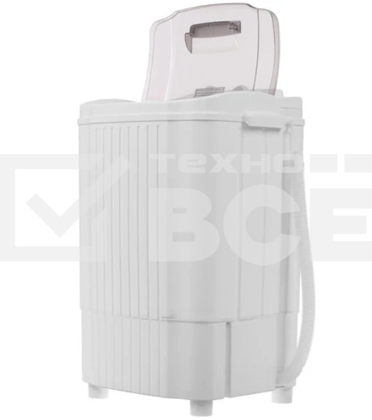 Стиральная машина Славда WS-30T/ЕТ белая, загрузка вертикальная 3кг, класс: C