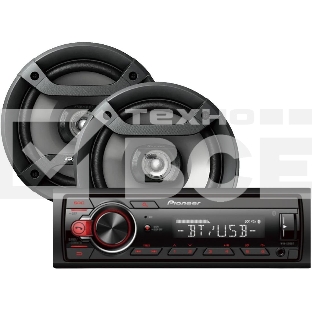 Автомагнитола Pioneer MXT-S216BT 1DIN 4x50Вт 1