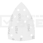 Треугольник абразивный Denzel на ворc. подложке под 'липучку', перф., P 320, 150х150х100 мм, 5 шт., фото6