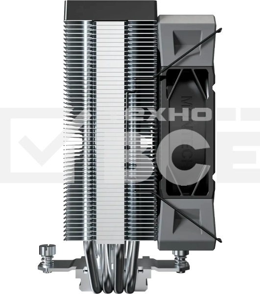 Устройство охлаждения(кулер) Montech NX400 Soc-AM5/AM4/1200/1700/1851 черный 4-pin 34.17dB Al+Cu 220W Ret (NX400BK)