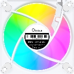 Вентилятор для корпуса Ocypus Gaммa F12 Elite WH ARGB REVERSE BLADE, 120x120x25мм, 4-PIN PWM, 600-1800 RPM, 26 DBA MAX, HYDRO BEARING, фото9