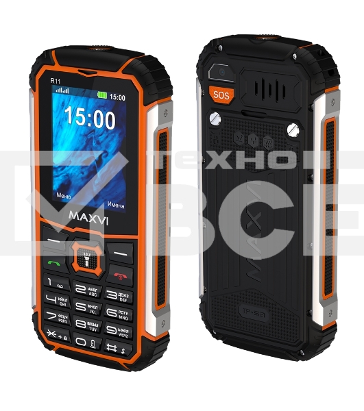Мобильный телефон MAXVI R11 orange