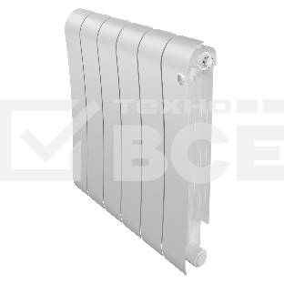 Радиатор биметаллический Royal Thermo Infinity 500 Bianco Traffico - 6 секц.