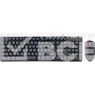 Комплект клавиатура + мышка Defender LINE C-511 RU черный