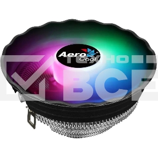 Кулер для процессора Aerocool/Formula Air Frost Plus серебристый, 120 мм, алюминий, 1500 об/мин, 24.2 дБ, 3 pin, 110 Вт, 70 мм