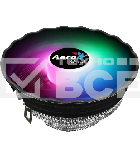 Кулер для процессора Aerocool/Formula Air Frost Plus серебристый, 120 мм, алюминий, 1500 об/мин, 24.2 дБ, 3 pin, 110 Вт, 70 мм