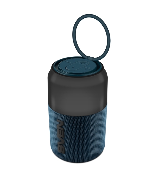 Колонка портативная SVEN PS-130 blue (10 Вт, USB, Bluetooth, питание от USB/аккумулятора)