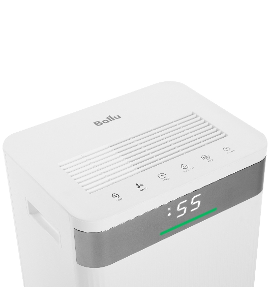 Осушитель воздуха Ballu Vector BD-20L VT белый, 20 л/сутки, 4 л, очистка воздуха, гигростат