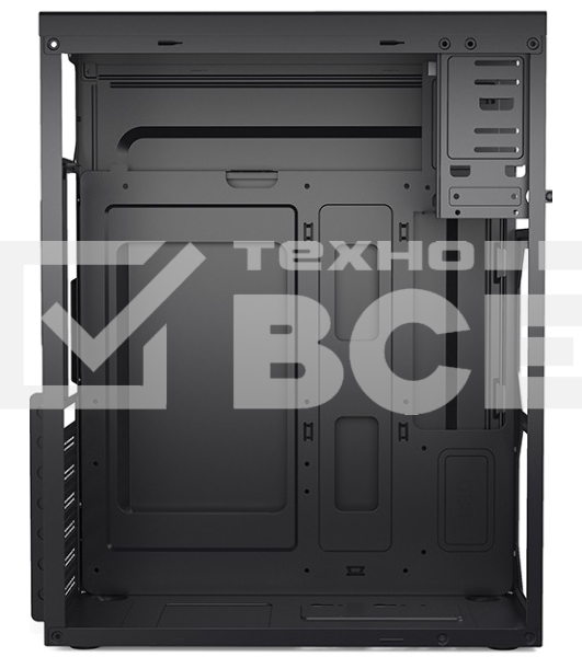 Компьютерный корпус CBR PCC-ATX-J02-450W ATX Miditower J02, c БП PSU-ATX450-12EC, 2*USB 2.0, HD Audio+Mic, Black