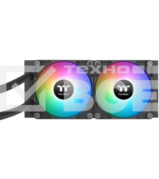 Система водяного охлаждения Thermaltake TH240 V2 Ultra ARGB Soc-AM5/AM4/1151/1200/1700 черный 4-pin 25.8dB Al+Cu LCD Ret (CL-W383-PL12SW-A)