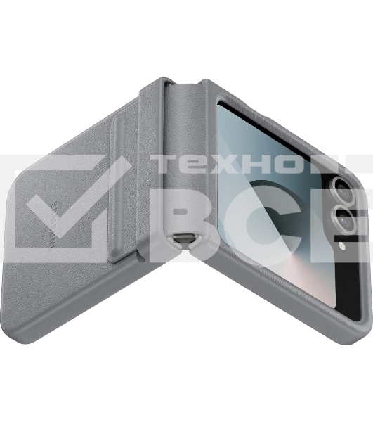 Чехол (клип-кейс) Samsung для Samsung Galaxy Z Flip6 Kindsuit Case Flip 6 (F741) серый (EF-VF741PJEGRU)