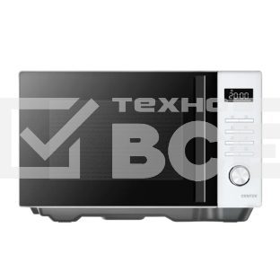 Микроволновая печь Centek CT-1563 белый, 23 л, 800 Вт, кнопки/поворотный механизм