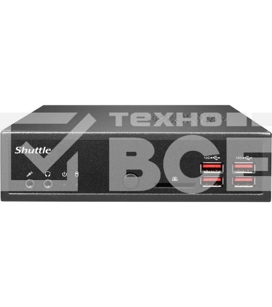 Платформа Shuttle DH32U SHU-DH32U-(MOTHERBOARD_V.2.X (Pentium 7505)-NPI,BLACK-90W3P,W/O HDD), W/O EDID/ ALC662/ALC888 ,Genesys  (004440) {4}