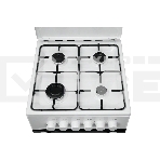 Плита комбинированная Kraft KF-FSK5302EW белый, конфорок 4 газовых, духовка 58 л, 50 см x 85.5 см x 55 см, фото6