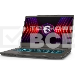 Ноутбук MSI Thin 15 B12UCX-3061XRU серый космос Intel Core i7-12650H/16Gb/SSD512Gb/RTX 2050 4Gb/15.6