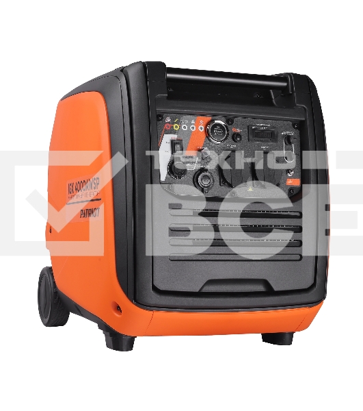 Электрогенератор бензиновый инверторный Patriot iGX 4000AWSP, 4 кВт, 63 дБ, 45 кг