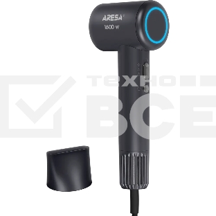 Фен ARESA AR-3233 графит, 1600 Вт, ионизация