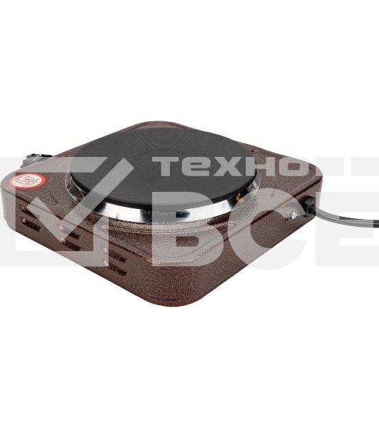 Плитка эл.(1 конф) Добрыня DO-2206 корич.(1000Вт) блин x12 Мощность: 1000 ВтНапряжение 220 В, 50 Гц5 режимов нагреваДиаметр конфорки: 15 смЗащита от перегреваСветовой индикатор работыРезиновые ножки