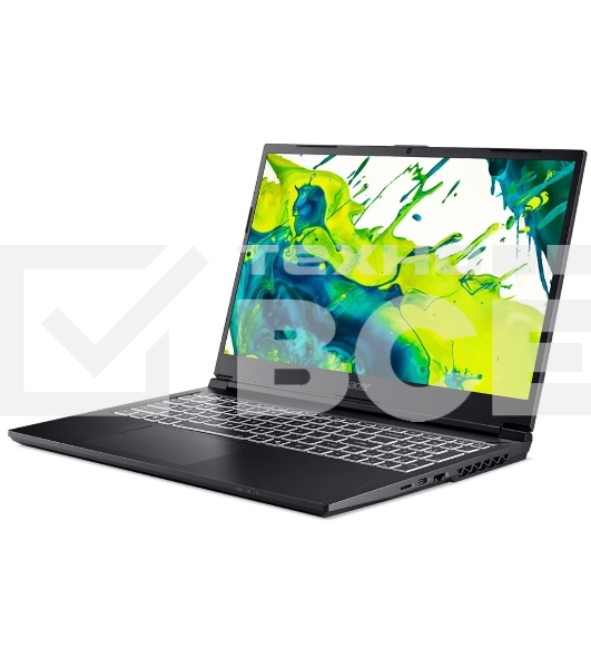 Ноутбук ACER Aspire 7 A715-59G-51DK черный 15.6'(1920x1080 (матовый) IPS)/Intel Core i5 13420H(2.1Ghz)/16384Mb/512PCISSD Gb/noDVD/Ext:nVidia GeForce RTX 3050(6144Mb)/Cam/BT/WiFi/50WHr/war 1y/2kg/Iron/NoOS