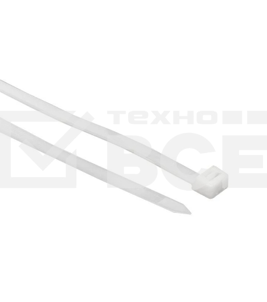 Хомут кабельный 4.8х350 нейл. бел. (уп. 100 шт) EKF plc-c-4.8x350