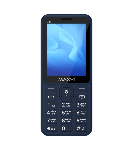 Мобильный телефон Maxvi C38 синий