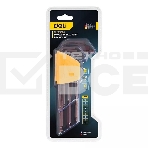Ключ Deli Набор шестигранных ключей с шаром удлиненных Deli DL230709G 9 шт S2, размеры 1,5,2,2,5,3,4,5,6,8,10мм, пластиковый держатель, фото2