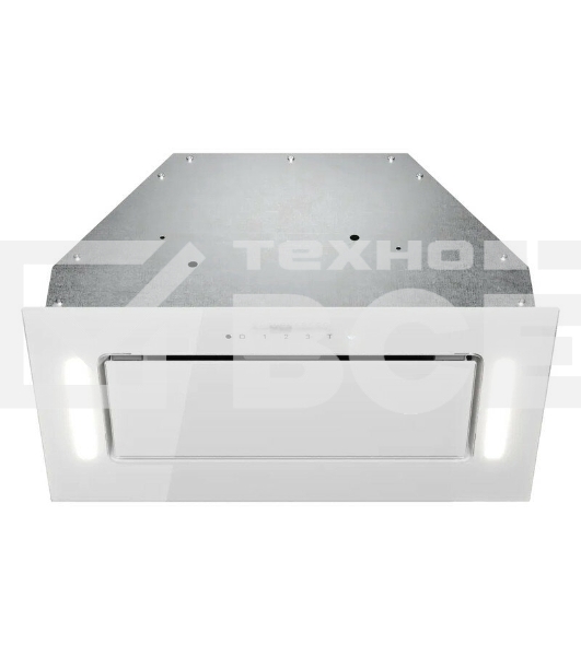 Вытяжка встраиваемая Kuppersberg Innova V 60 белый, 52.6 см, 1300 куб. м/ч, 46 дБ