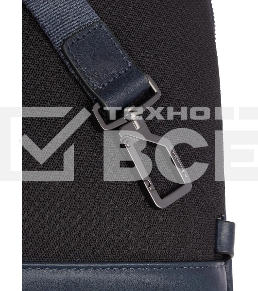 Рюкзак слинг мужской Piquadro Philip CA6790W136/BLU синий кожа