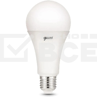 Лампа светодиодная Gauss A70 22Вт 3000К E27