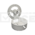 Диспенсер туалетной бумаги Рuff-7130S, хром, с замком, ABS-пластик, фото5