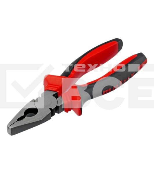 Плоскогубцы комбинированные Matrix 160 мм, хром-ванадий, двухкомпонентные рукоятки