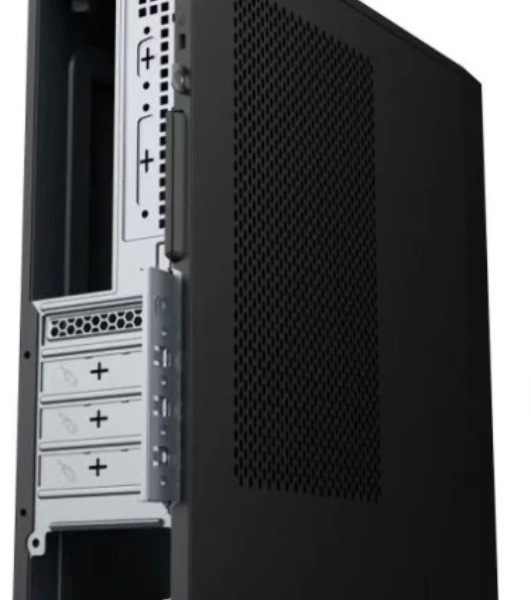 Корпус mATX Eurocase A001 черный, ABS пластик, 2*USB2.0, 2*USB3.0, HD AUDIO