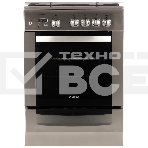 Плита газовая Gefest ПГ 6100-03 0004 серебристый, конфорок 4 шт, духовка 52 л, 60 см x 85 см x 60 см, фото 1