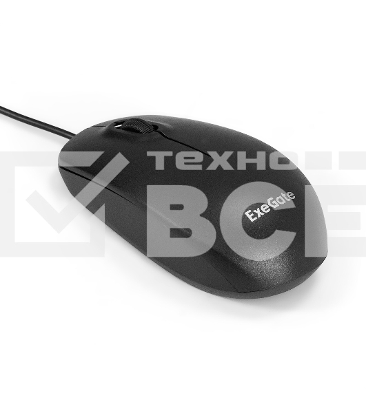 Комплект клавиатура+мышь ExeGate MK150 проводной, USB, 1200 DPI, чёрный