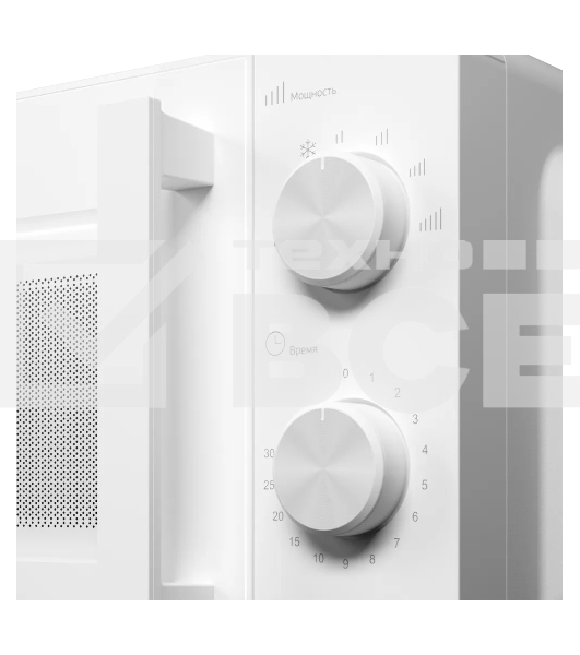 Микроволновая печь Kuppersberg TMW 204 W белый, 20 л, 700 Вт, переключатели - поворотный механизм