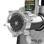 Мясорубка электрическая HOLT HT-MG-010 серый металлик, 3300 Вт, 3.5 кг/мин, реверс, насадки - 4, фото10