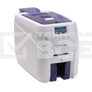 Принтер пластиковых карт Poscenter Pointman Nuvia N20 300 dpi, до 600 карт/час, USB, Ethernet, RS-232, белый