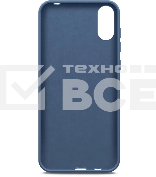 Чехол (клип-кейс) BoraSCO для Xiaomi Redmi 9A синий (39189)